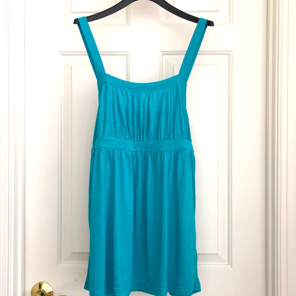 Ivy & Annabelle Dress Sleepwear Soft Blue Frilly Comfy Size L NWOT